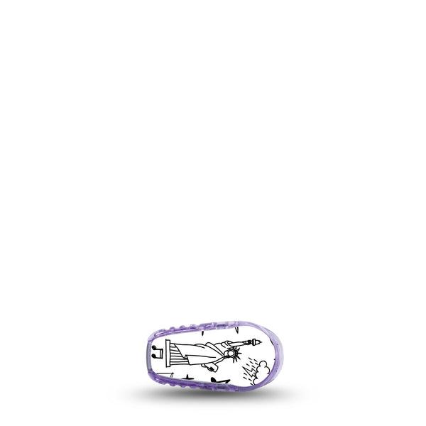 ExpressionMed Swift Dexcom G6 Sticker Single Sticker Only Taylor Swift Lover Era Vinyl Decoration  Continuous Glucose Monitor Design