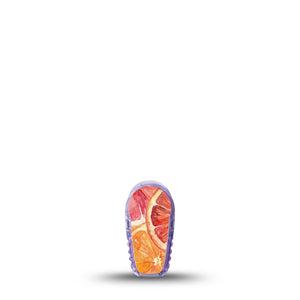 ExpressionMed Oranges Dexcom G6 Sticker, Single Sticker Layered citrus slices Decorative Adhesive Tape for CGM
