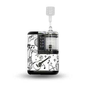 ExpressionMed Swift Tandem Mobi Sticker Single Sticker Only Pop Icon, Vinyl Decoration Pump Design