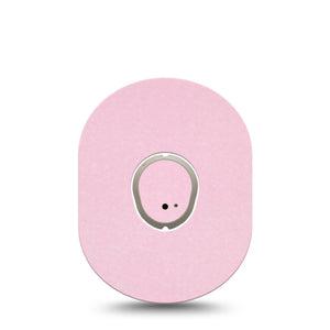 ExpressionMed Baby Pink Dexcom G7 Sticker and Tape, Dexcom Stelo Glucose Biosensor System,  Color Sample Inspired, Vinyl Sticker and Tape Pairing Continuous Glucose Monitor Design