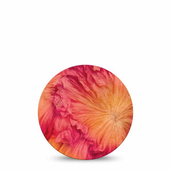 ExpressionMed Ruffles Dexcom G7 and Dexcom Stelo Glucose Biosensor System OverPatch, Single Tape Ruffle floral inspired Adhesive Tape for CGM