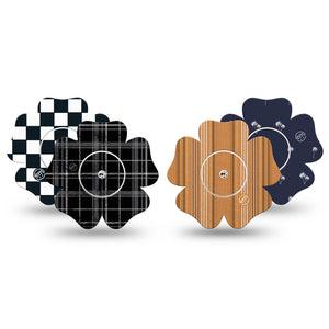 ExpressionMed Everyday Classic Freestyle Libre, Libre 2 Plus, and Abbott Lingo Flower, tape and sticker  Mens inspired style patterns Best Covers for CGM