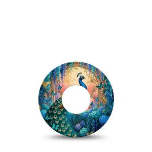 ExpressionMed Majestic Peacock Infusion Set, 5-Pack elegant peacock style Decorative Patch For Insulin Pump