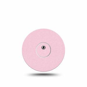 ExpressionMed Baby Pink Freestyle Libre 3 and Libre 3 Plus Sticker and Tape,  Basic Color, Vinyl Sticker and Tape Pairing CGM Design