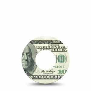 ExpressionMed Feeling $100 Freestyle Libre and Libre 2 Plus Tape, Abbott Lingo, Single Tape Summer Fun Confetti, Fixing Ring Tape Continuous Glucose Monitor Design