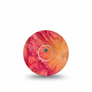 ExpressionMed Ruffles Freestyle Libre 3 and Libre 3 Plus Gumdrop, Single Tape and Single Sticker Paper ruffle inspired Accessories for Continuous Glucose Monitor
