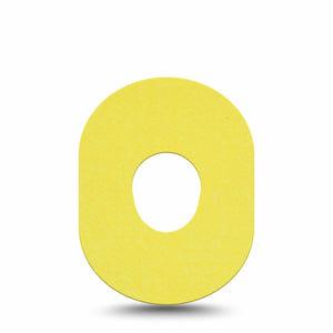 ExpressionMed Butter Yellow Dexcom G7 Tape, Dexcom Stelo Glucose Biosensor System, Single Tape Warm Yellow, Overlay Tape CGM Design