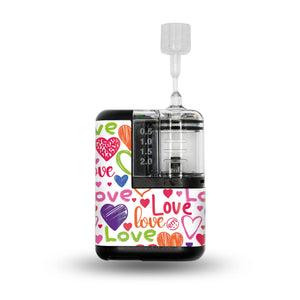 ExpressionMed Abundance of Love Tandem Mobi Sticker Single Sticker Only Unconditional Love, Vinyl Decoration CGM Design