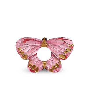 ExpressionMed Pink Paint Butterfly Freestyle Libre 3 and Libre 3 Plus Butterfly, Single Tape pink butterfly pattern Waterproof Adhesive Tape for CGM