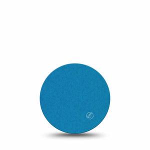 ExpressionMed Teal Freestyle Libre 3 and Libre 3 Plus Overpatch, Single Tape Solid Color, Adhesive Patch CGM Design
