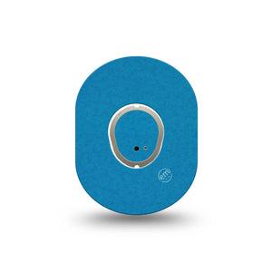 ExpressionMed Teal Dexcom G7 Mini Tape, Dexcom Stelo Glucose Biosensor System, Single Tape and Single Sticker Basic Color, Patch Continuous Glucose Monitor Design