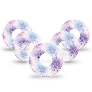 ExpressionMed Wisteria Fade Infusion Set, 10-Pack Faded purple petals Accessories For Pump
