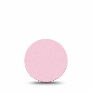 ExpressionMed Baby Pink Freestyle Libre 3 and Libre 3 Plus Overpatch, Single Tape Solid Shade Of Pink, Adhesive Patch CGM Design