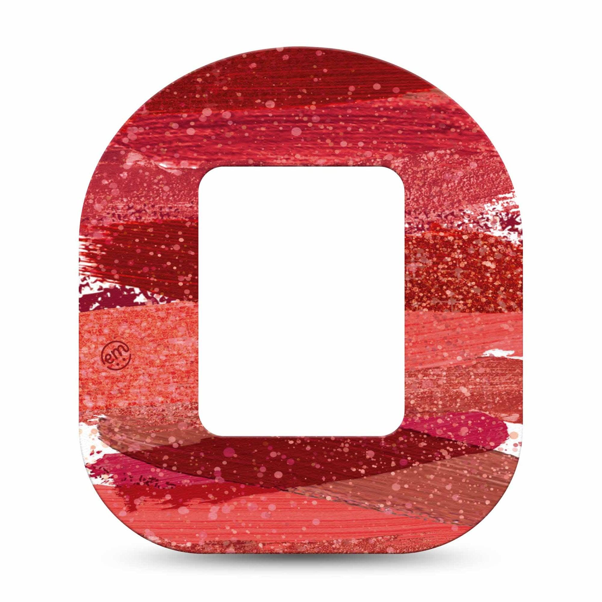 ExpressionMed Brushed Glitter Tandem Mobi Tape Single Tape Glamorous Glitter Adhesive Tape Pump Design