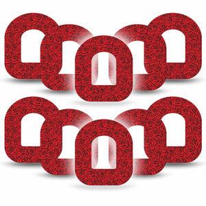 ExpressionMed Roses Omnipod, 10-Pack Rose bouquet Sensor Decoration For Insulin Pump