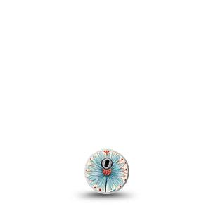 ExpressionMed Desert Wildflower Freestyle Libre 3 and Libre 3 Plus Sticker, Single Sticker Bold desert flower pattern Waterproof Adhesive Tape for CGM