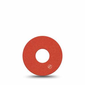 ExpressionMed Cherry Red Freestyle Libre 3 and Libre 3 Plus Tape, Single Tape Pantone 485U, Adhesive Tape Continuous Glucose Monitor Design
