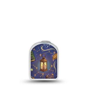 ExpressionMed Wizarding World Omnipod Sticker, Pod Surface Sticker Harry Potter wizard tools Fixing Ring Tape For Insulin Pump