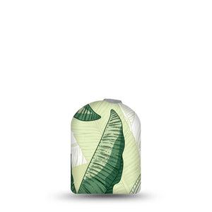 ExpressionMed Palm Leaf Omnipod Sticker, Pod Full Wrap Sticker Shades of green  Best Covers For Pump
