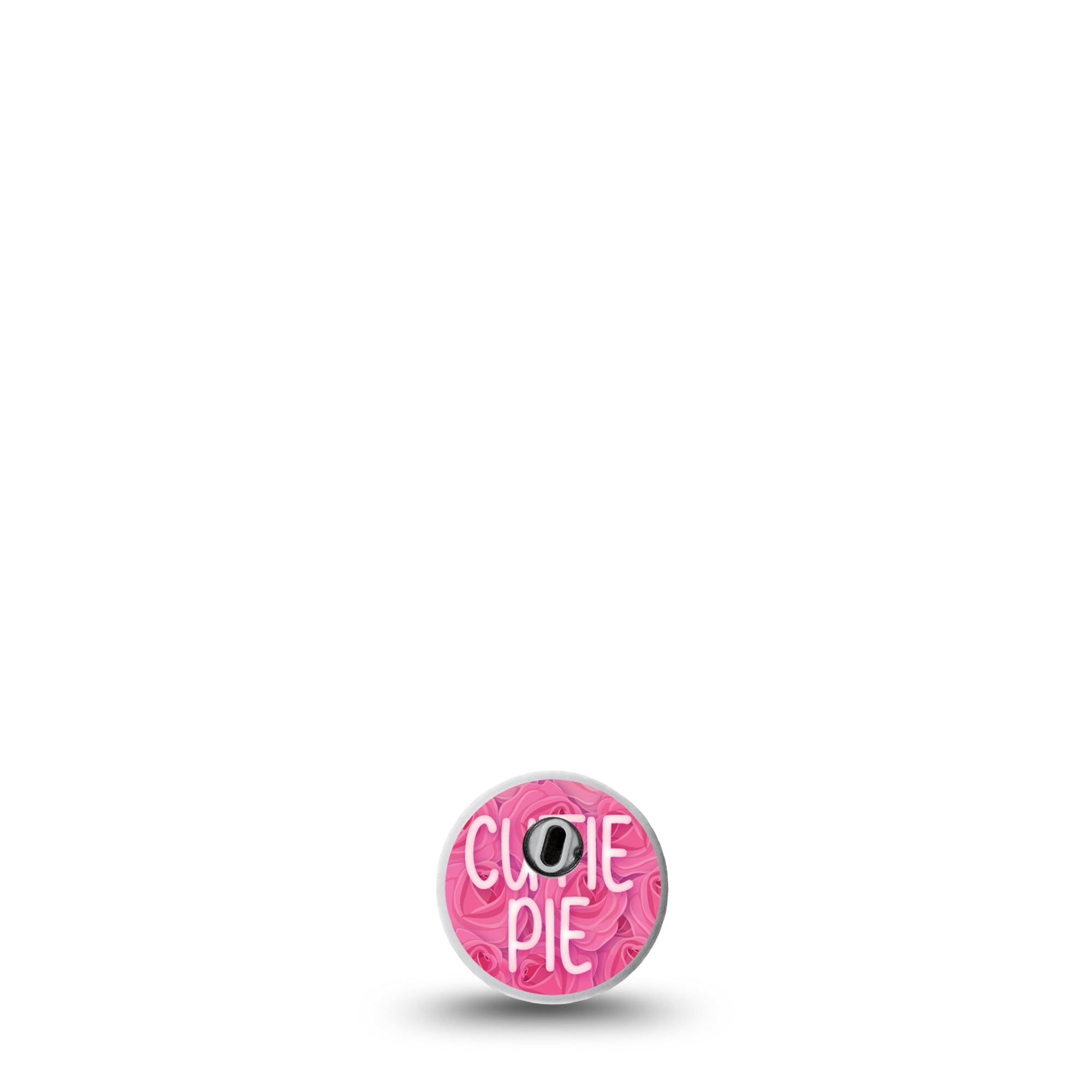 ExpressionMed Cutie Pie Cookie Freestyle Libre 3 Sticker Single Sticker Only Valentine's Day Heart Cookie, Decorative Decal CGM Design