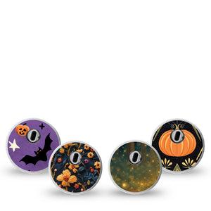 ExpressionMed Halloween Forest Freestyle Libre 3 and Libre 3 Plus Sticker, 4-Pack Sticker halloween forest artwork Vinyl Decoration for CGM