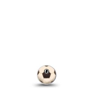 ExpressionMed Playful Tiger Freestyle Libre 3 and Libre 3 Plus Sticker, Single Sticker tiger with soccer ball Waterproof Adhesive Tape for CGM