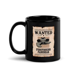 ExpressionMed Wanted Poster in Antique Brown Black Glossy Mug