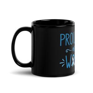 ExpressionMed Proud Mom Black Glossy Mug