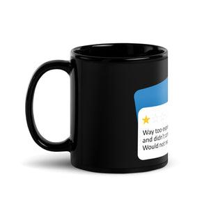 ExpressionMed Type 1 - 1 Star Review Black Glossy Mug