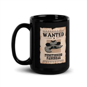 ExpressionMed Wanted Poster in Antique Brown Black Glossy Mug