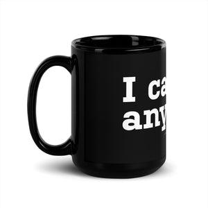 ExpressionMed Anything But Insulin Black Glossy Mug