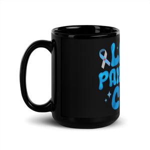 ExpressionMed Lazy Pancreas Black Glossy Mug