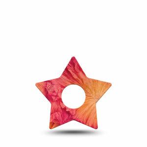 ExpressionMed Ruffles Freestyle Libre 3 and Libre 3 Plus Star, Single Tape Ruffle floral inspired Best Covers for CGM