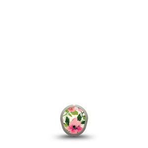 ExpressionMed Painter’s Cosmos Dexcom G7 and Dexcom Stelo Glucose Biosensor System Sticker, Single Sticker Garden of pink Decorative Patch for Continuous Glucose Monitor