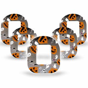 ExpressionMed Halloweeny Tandem Mobi Tape 5-pack Cute haunting motifs Pump Patch 