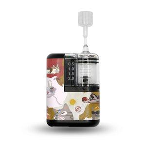 ExpressionMed Kitty Cats Tandem Mobi Sticker Single Sticker Only Playful Kittens Vinyl Decoration Pump Design