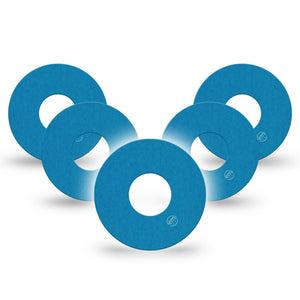 ExpressionMed Teal Infusion Set Tape, 10-Pack Tape Nature Green Tone, Overlay Patch Continuous Glucose Monitor Design