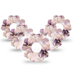 ExpressionMed Pink Pearls Infusion Flower, 10-Pack Pearl flowers Fixing Ring Patch For Pump