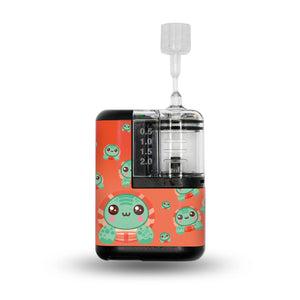 ExpressionMed Turtle Tandem Mobi Sticker Single Sticker Only Sea Turtle, Vinyl Decoration CGM Design