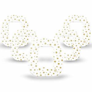 ExpressionMed Twinkling Star Tandem Mobi 5-Pack Gleaming star print inspired Pump Fixing Ring design