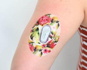 ExpressionMed Floral Romance Dexcom G6 Tape