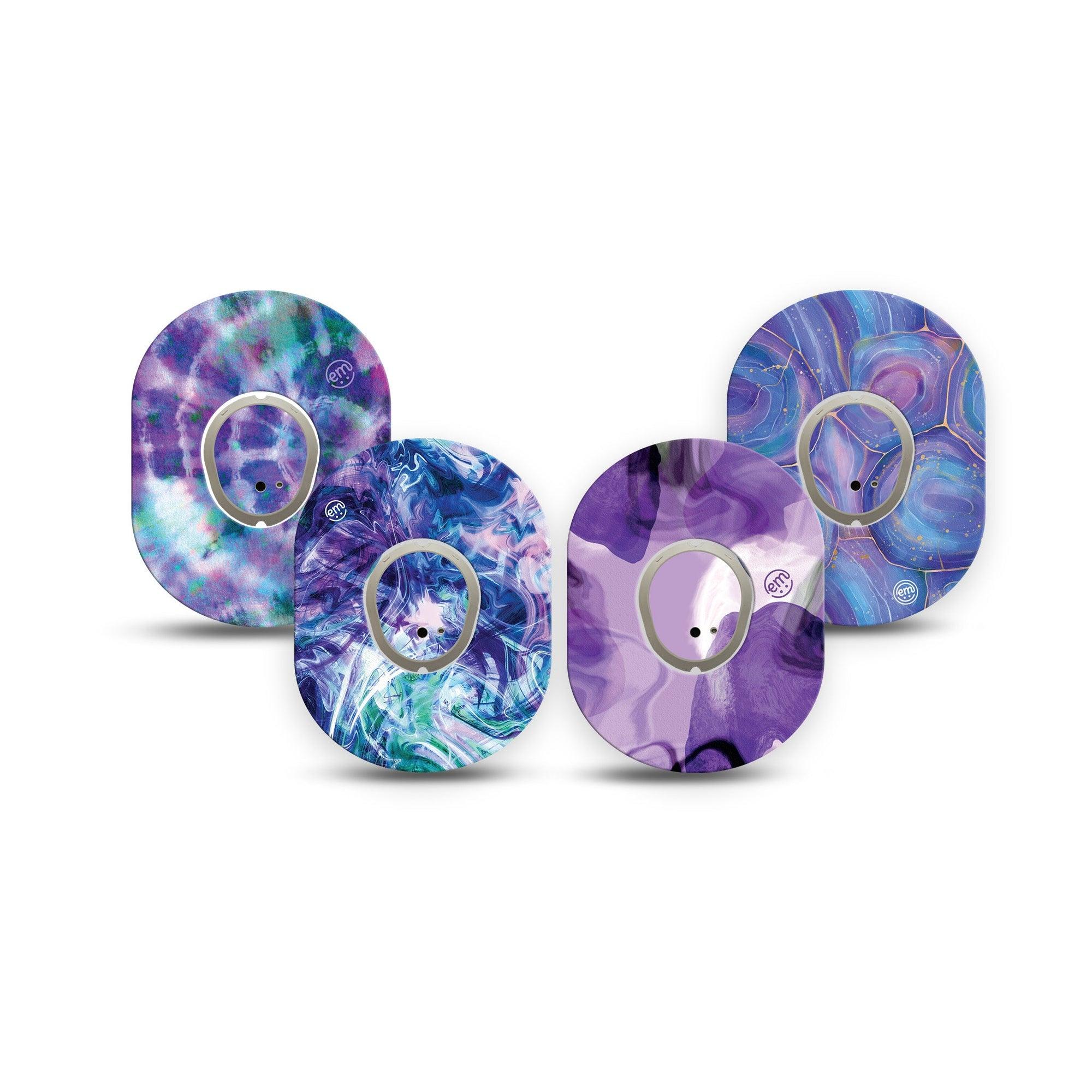 ExpressionMed Purple Dreams Variety Pack Dexcom G7 Mini Patch