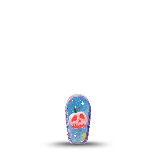 ExpressionMed Snow White Dexcom G6 Sticker, Single Sticker Only Snow White Poisonous Apple, Vinyl Decoration Continuous Glucose Monitor Design