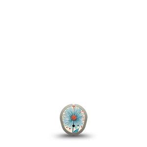 ExpressionMed Desert Wildflower Dexcom G7 and Dexcom Stelo Glucose Biosensor System Sticker, Single Sticker Southwest color floral Decorative Patch for Continuous Glucose Monitor