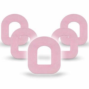 ExpressionMed Baby Pink Omnipod Tape, 5-Pack Tape Solid Shade Of Pink, Adhesive Patch Pump Design