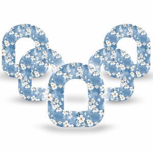 ExpressionMed Cherry Blossom Omnipod Tape 5-Pack Tape Sweet Cherry Blossom Tree, Adhesive Patch Pump Design