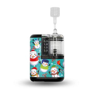 ExpressionMed Snowman Celebration Tandem Mobi Sticker Single Sticker Only Frosty Friends, Vinyl Decoration Pump Pump Pump Design