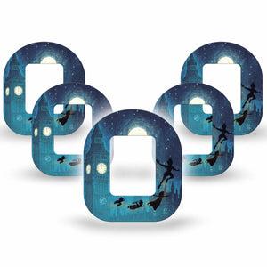 ExpressionMed Starlight Flyers Tandem Mobi, 5-Pack clock tower night view Decorative Patch For Pump