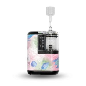 ExpressionMed Turtley One-derful Mobi Sticker, Single Sticker Pastel pink blue turtles Waterproof Sensor Cover For Insulin Pump