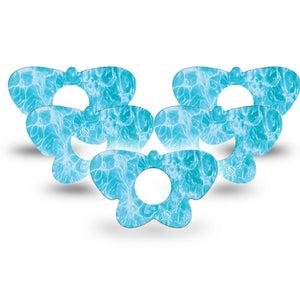 ExpressionMed Sunlit Water Infusion Butterfly, 10-Pack Pool water Fixing Ring Tape For Pump